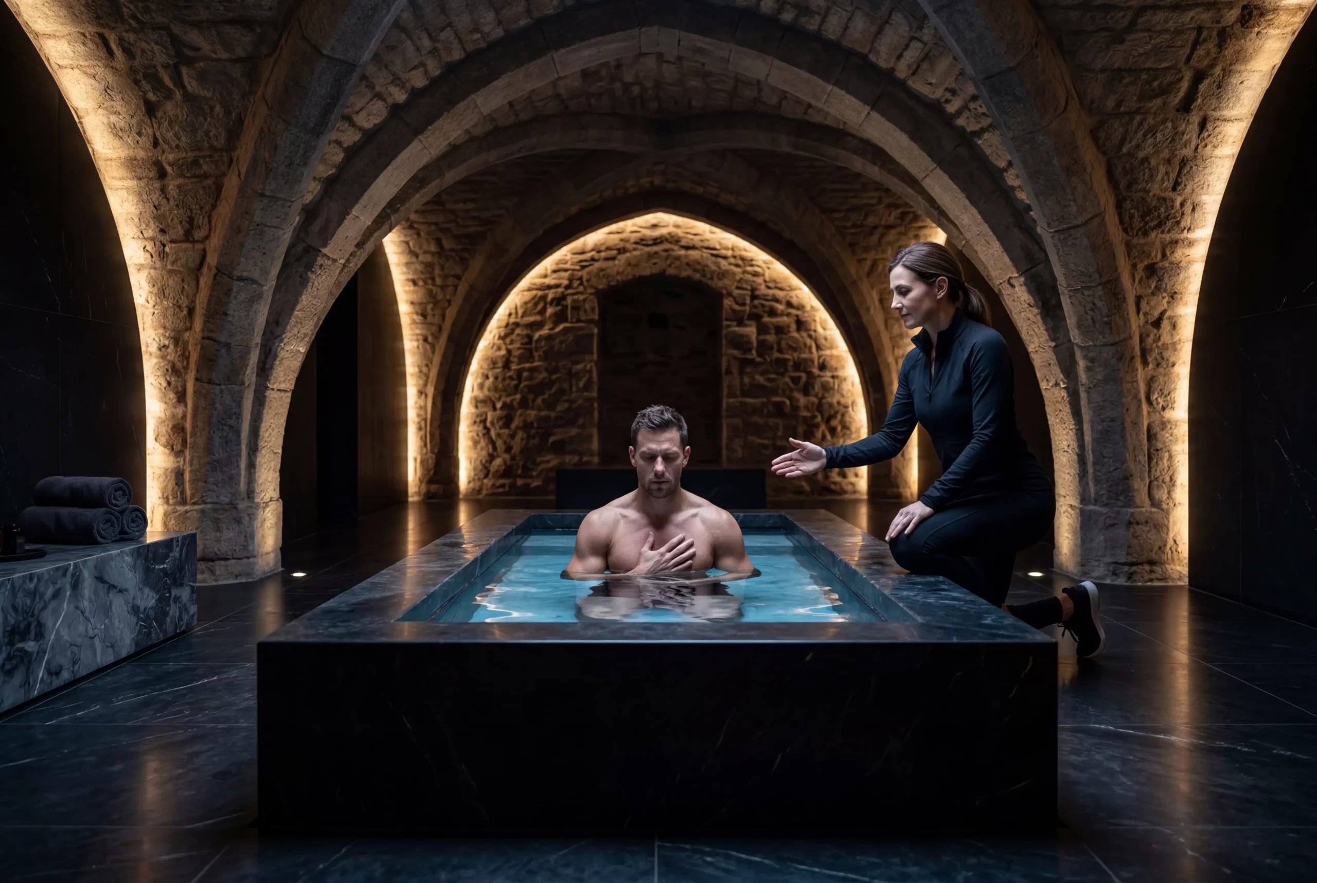 Le bain froid - Le Club Strasbourg